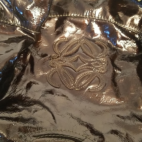 Loewe Large Nappa Aire metallic Bag - Picture 4 of 8